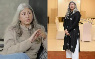 Naveen Naqvi talks about her Grey hair and being single