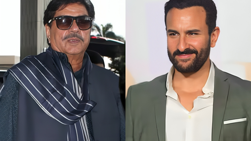Shatrughan Sinha expresses concern over Saif Ali Khan's stabbing incident, calls it 'sad & unfortunate'