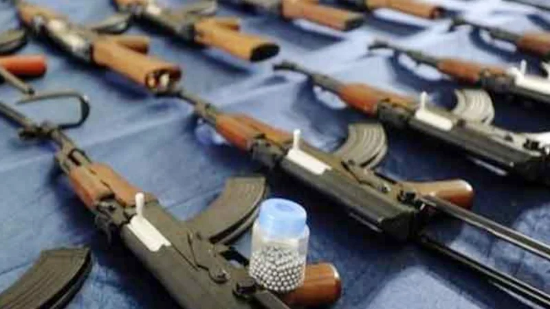 Security forces foil arms smuggling from Afghanistan