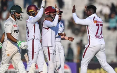 West Indies beat Pakistan by 120 runs to level series