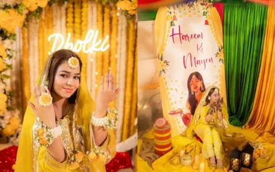 Hareem Sohail radiates beauty in her Mayoun Ceremony pictures