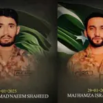 Major among two martyred, six terrorists killed in North Waziristan