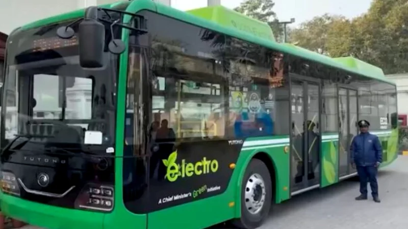 Punjab launches Pakistan’s first electric bus service in Lahore