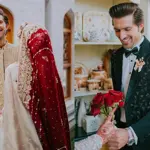 Cricketer Mohammad Wasim Jr. drops dreamy wedding photos with newlywed wife