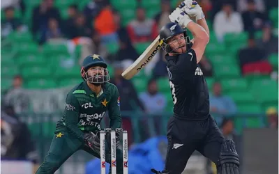Tri-Nation ODI Series: Phillips' ton powers New Zealand to 330 against Pakistan