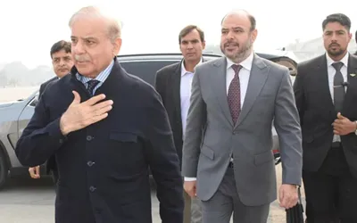 PM Shehbaz Sharif reaches UAE to attend World Governments Summit