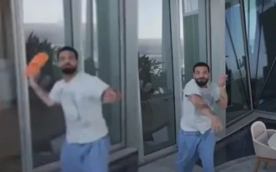 Drake's video throwing slipper at drone sparks controversy