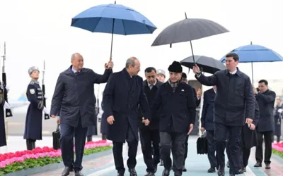 Prime Minister arrives in Uzbekistan official visit