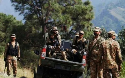 Two soldiers martyred, nine terrorists killed in two separate KP IBOs