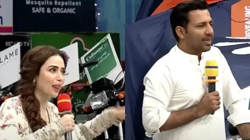 Sana Javed’s rude behavior toward Sarfaraz Ahmed on “Jeeto Pakistan” upsets fans