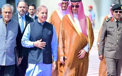 Shehbaz Sharif returns to Islamabad after completing Saudi Arabia visit