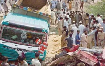 Four people killed in Islamabad as dumper hits five vehicles