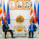 US defense secretary visits Cambodia to strengthen ties with China’s ally