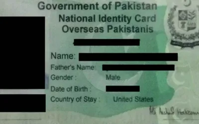 Nadra NICOP fee for Saudi Arabia in Pakistan - June 2024