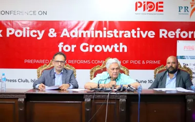 Stable, Predictable Tax Regime and Not Ad-hoc Budgetary Measures for A Growing Young Economy; PIDE-PRIME Tax Reforms Commission