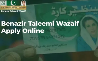 How to Apply for the Benazir Taleemi Wazaif Program