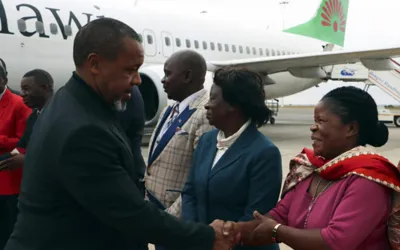 Malawians honor vice-president killed in tragic plane crash