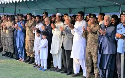 Namaz-e-Janaza for martyrs of MI-17 helicopter crash offered in Rawalpindi