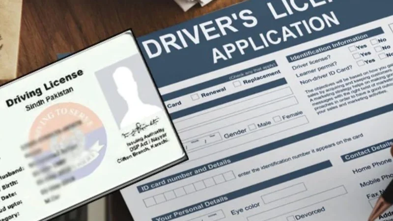 Sindh Driving and motorcycle license