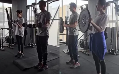 Sana Javed and Shoaib Malik Enjoy Gym Time Together