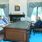 Tareen calls on PM Shehbaz; lauds people-friendly budget