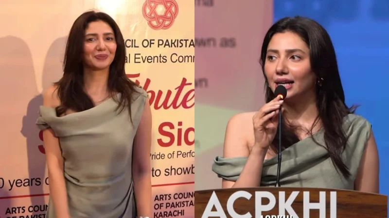 Mahira Khan faces backlash over her outfit choice at Tribute event
