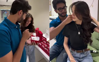 Zuhab Khan, Wania Nadeem Share Romantic Gifts with Each Other