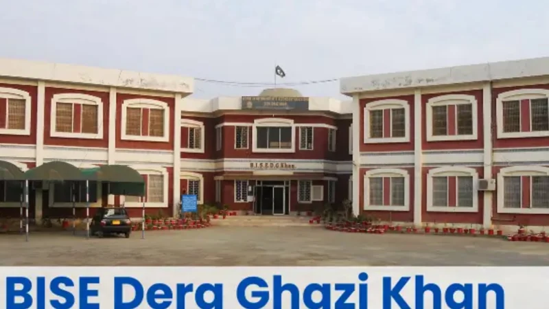 DG Khan Board 10th Class Result