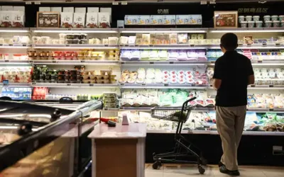 China’s retail sales decline for first time in over three years