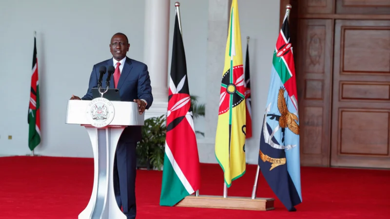 Kenyan President fires entire cabinet staff after anti-tax protests