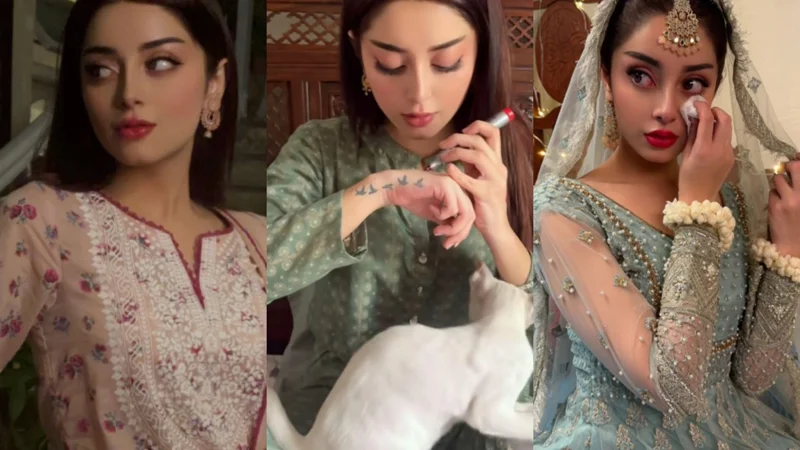 Alizeh Shah shares her upcoming drama BTS pictures