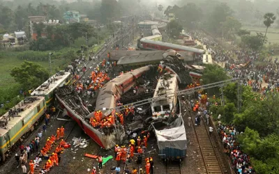 India train derails kills two passengers and injures 20 people