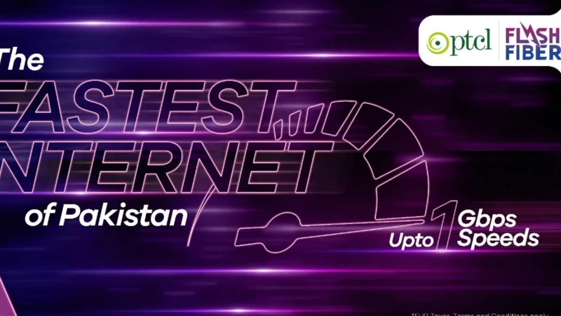 PTCL Flash Fiber internet package new prices revealed