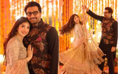 Mariyam Nafees Shine in Latest Wedding Photos with Husband