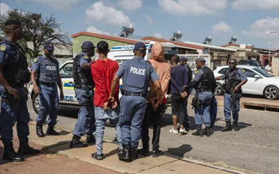 95 Libyans detained by South African police at suspected military camp