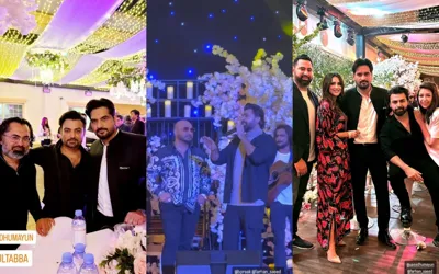 Pakistani Celebrities grace B Praak's concert in Dubai