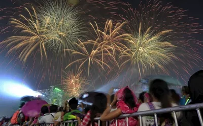 Philippines New Year celebration injured 231 people and killed 2 people