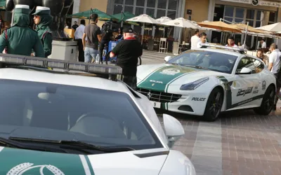 Dubai Carnival:  Police showcasing supercars, parade, and latest technologies