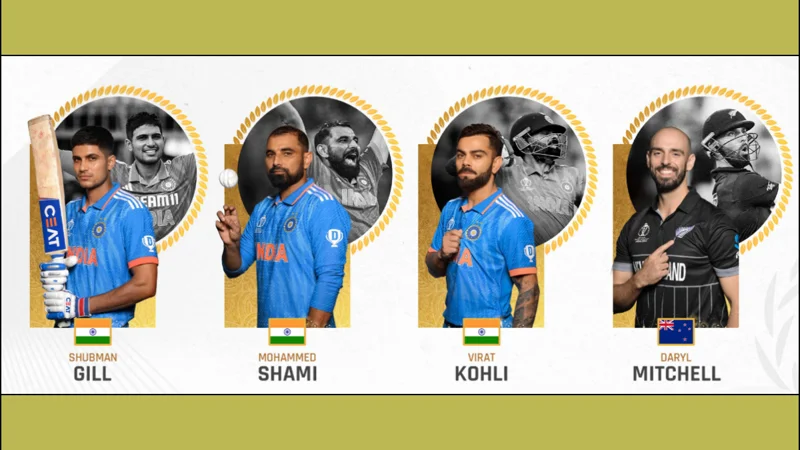 Triple Indian Nomination in Race for ICC Men's ODI Cricketer of the Year