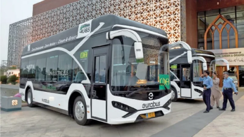 Feeder Routes of the Islamabad Electric Bus Service