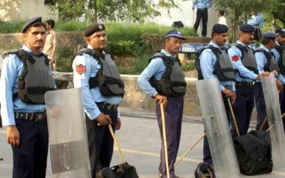 Islamabad police officials suspended over house raid at PTI chief's residence