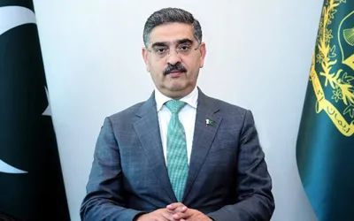 PM Kakar arrives in Zurich to participate in WEF meeting