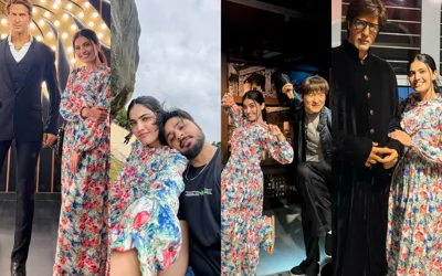 Iqra Kanwal and Areeb Parvaiz captivating pictures from Madame Tussauds Museum
