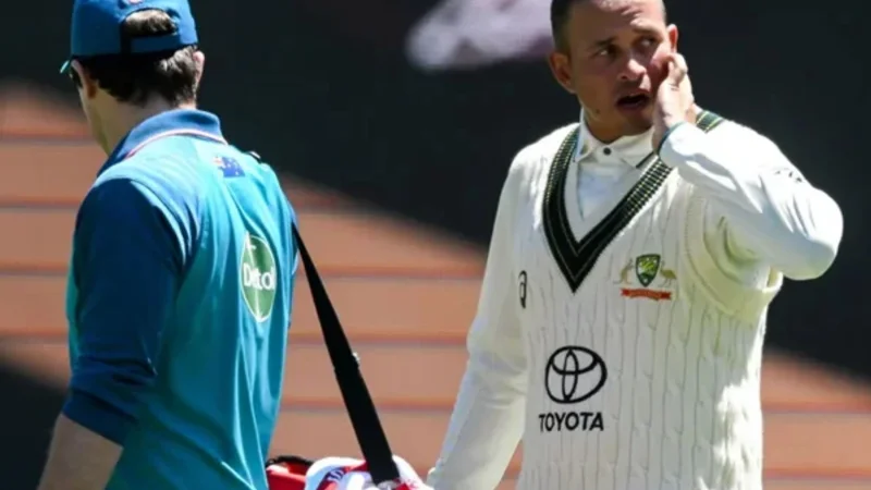 Khawaja cleared after blow in Australia's dominant win