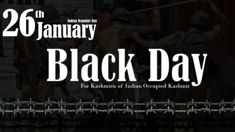 Kashmiris mark Indian Republic Day as Black Day