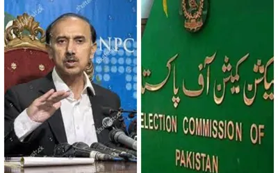 ECP issues notice to Shoaib Shaheen for violation of CoC in Islamabad.