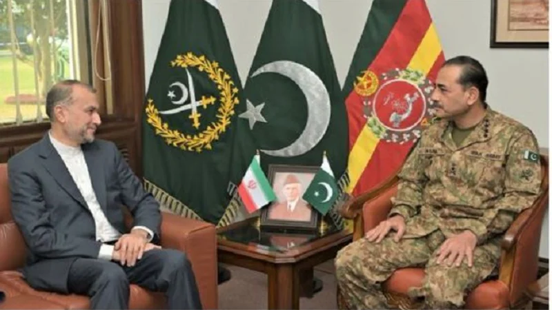 Iran’s FM Abdollahian calls on COAS Gen Munir