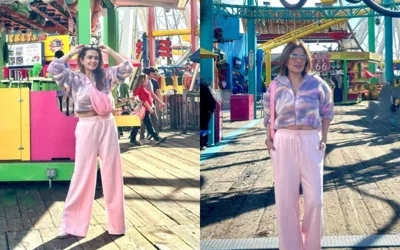 Sumbul Iqbal shares captivating moments from Pacific Park in Santa Monica