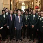 King Charles welcomes Pakistan cricket team in London 