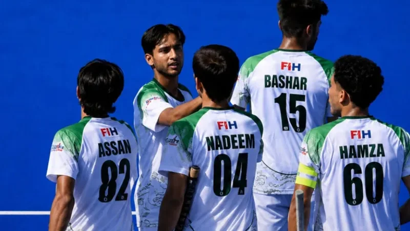 Pakistan beats Kazakhstan by 15-0 goals in Men's Junior Asia Cup - Men's Junior Asia Cup